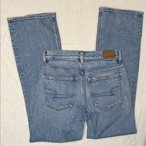 American Eagle 90s Bootcut Denim Jeans Size 4 - Picture 3 of 5